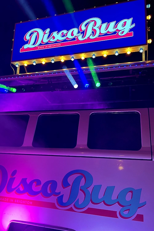 DJ booth laser lights lightbox
