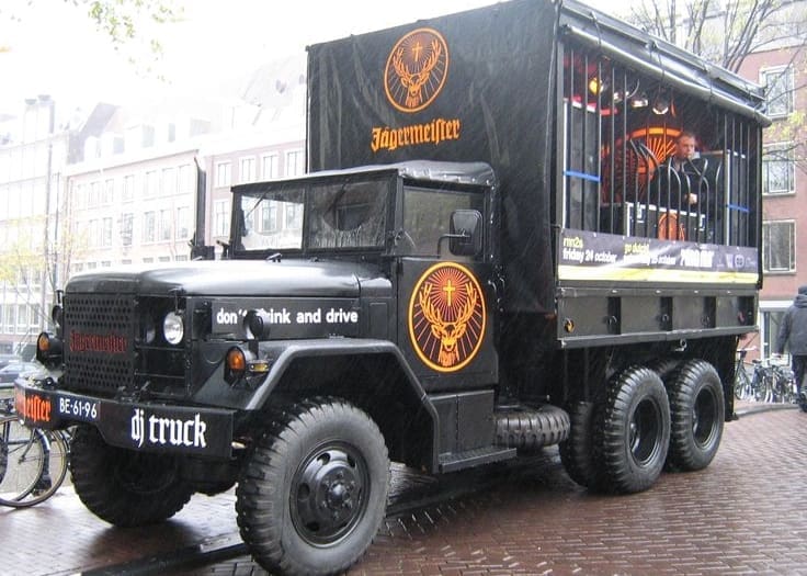 dj truck brand activation