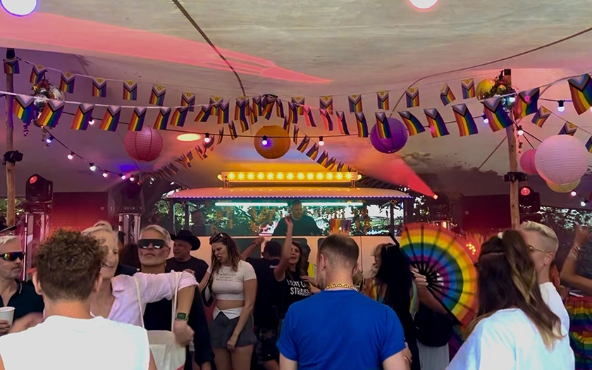 pride dj van festival hire